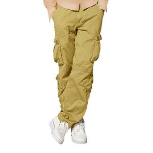 Mens L Tactical Combat Military Twill Work Trouser Cargo Hiking Pants WILD FABLE